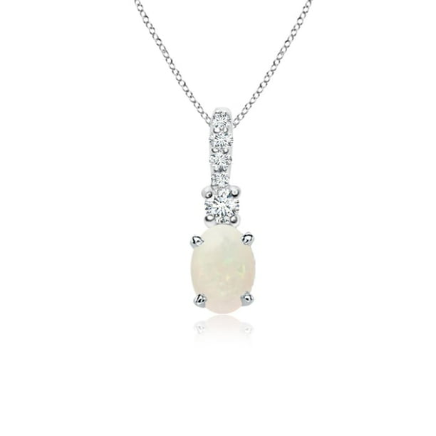 Solitaire Natural Oval Opal Infinity Drop Necklace Pendant Necklace for Women October Birthstone Solitaire Natural Oval Opal Infinity Drop Necklace Pendant Necklace for Women October Birthstone
